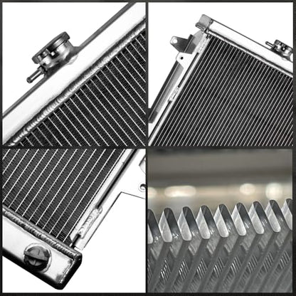 Radiator for 1984-1995 1985 1986 Toyota Pickup 4Runner 2.4L L4 SR5 DLX MT - size: 3row radiator