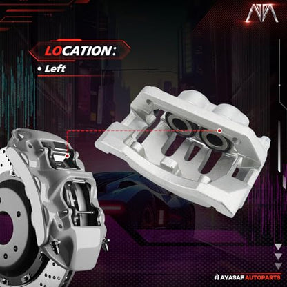 18B5077 Rear Left Driver Side Disc Brake Caliper Assembly - color: Rear Left/Driver Side