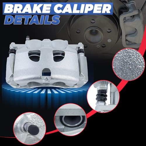 18B5236 18B5237 Front Disc Brake Calipers Compatible with 2010-11 Ford F150 - size: Front 18B5236+18B5237