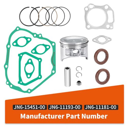 357cc Engine Rebuild Kit for Yamaha 4 Motor Cycle Golf Cart G21 G22 G27 G28