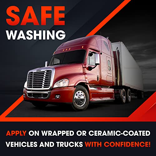 Swift Touchless Car Wash Shampoo (1 Gallon) - No Brushing Required, High Foaming Car Soap, Heavy Duty, Auto Detergent for Foam Cannon, Works on Cars, Trucks, RVs, Upholstery & More! - size: 128 Fl Oz (Pack of 1)