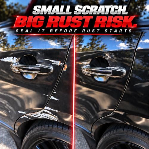 Black Touch Up Paint for Cars, Car Scratch Repair Pen for Chips & Scrapes - color: Black