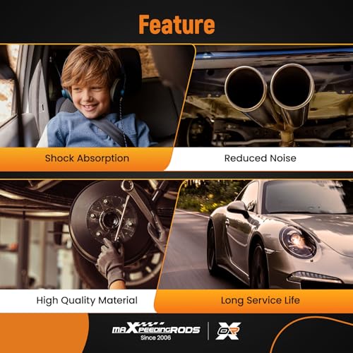 maXpeedingrods 4PCS Engine and Transmission Mount Kit for Chevy Cobalt HHR - style: EM-3109