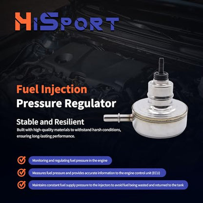 HiSport PR323 Fuel Pressure Regulator Dodge Ram 1500 2500 - size: HSFPR323