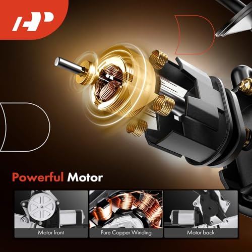 A-Premium Front Passenger Side Power Window Regulator with Motor (2-Pin) - style: Front Passenger Side (RH)