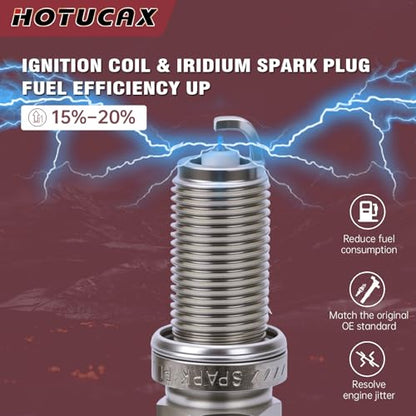 UF495 Ignition Coils & Spark Plugs Tune Up Kit, 6 Pack - size: UF495 & Spark Plugs