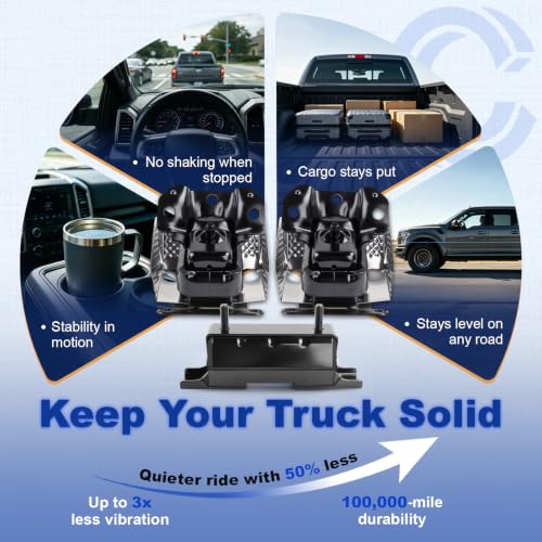 Upgrade Engine Motor Mount for Chevy GMC & C-adillac, 15854939, 3 PCS - size: 3 PCS