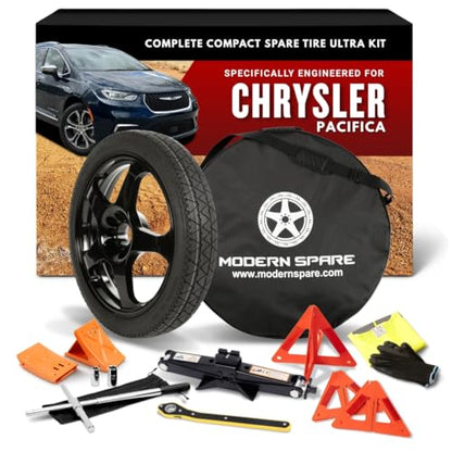 Modern Spare - Fits 2016-2027 Chrysler Pacifica - Ultra Kit - style: Complete Ultra Kit With Carrying Case