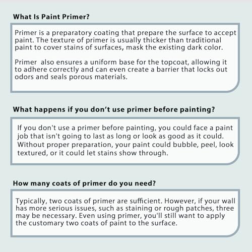 NADAMOO All Surface Primer Spray, Matte Gray One-Part Epoxy Primer, 1 Can - color: Gray, style: Pack of 1