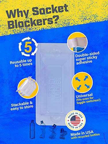 – The Smarter Outlet Cover for Drywall & Painting – Better than Tape for Remodeling & DIY Projects - 6 Pack - size: 6 Pack
