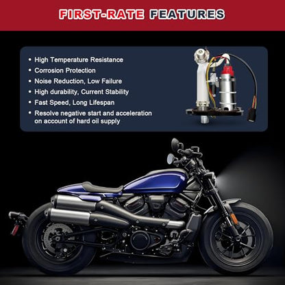 75305-07A 75268-07F Fuel Pump Assembly Compatible with Harley-Davidson