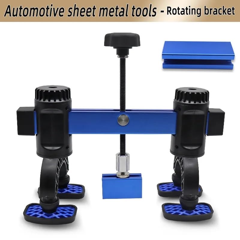 Car Dent Pull Lever Bar Kit Fit for Aluminum and Steel Dent Pulling, Aluminum Alloy Portable Car Dent Puller Kit - size: 350mm