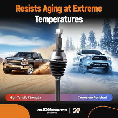 maXpeedingrods Front Left & Right CV Axle Assembly for Nissan Quest V6 3.5L - size: for 66-6411