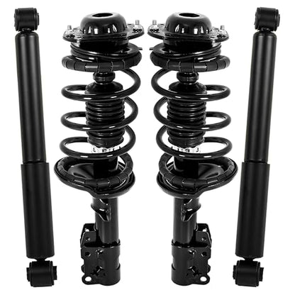 Front and Rear Struts Complete Assembly Compatible with 2005-2011 Chevy - size: 172179R 172179L
