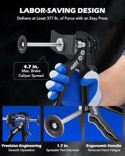 OMT Single Dual Brake Caliper Compressor for Brake Pads Black - style: Single&Dual Piston