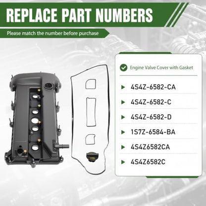 Valve Cover Compatible With Escape Focus Mariner Transit Connect