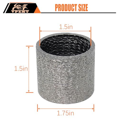 Exhaust Pipe Muffler Gasket Slip On Header Rings for Harley