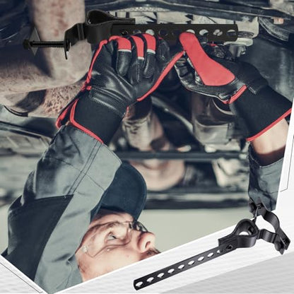 Geetery 1 Pcs Universal Exhaust Hangers Muffler Hanger, Rv Style, Black - color: Black, size: Rv Style