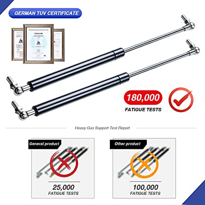 17" 100Lbs/445N Gas Spring Shocks Struts High Precision Steel Pipe Material Gas Spring Shock Switch is Flexible Safe Mute, Used for All Kinds of Custom Storage Boxes, ETC - size: 17" 100Lbs/445N