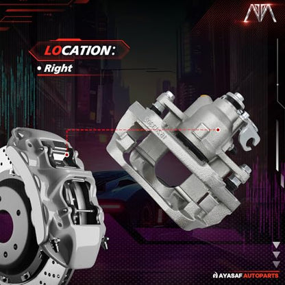 18B5262 Rear Right Passenger Side Disc Brake Caliper Assembly - color: Rear Right
