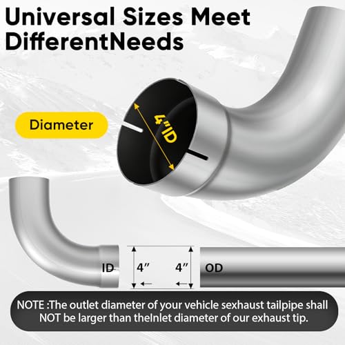 Exhaust 90 Degree Tube 4" OD,10" each side length - size: 4INCH10length