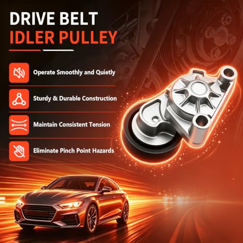 38195 Belt Tensioner w/Pulley for Chevy Camaro Pontiac GTO - size: 38195