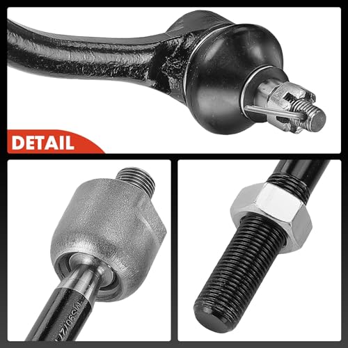 A-Premium Front Inner Outer Tie Rod End Kit, Compatible with Hyundai & Kia