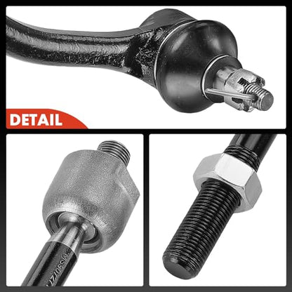 A-Premium Front Inner Outer Tie Rod End Kit, Compatible with Hyundai & Kia