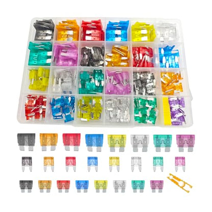 Mandark 272PCS 2-35 Amp Standard Mini and Low-Profile Blade Fuse Kit - color: 272PCS