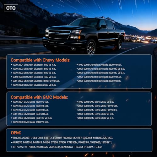 OTO-K Electric Fuel Pump Assembly Compatible with Chevrolet Chevy GMC