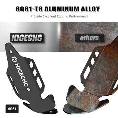 NICECNC Heat Shield Guard Protector Black - color: Black