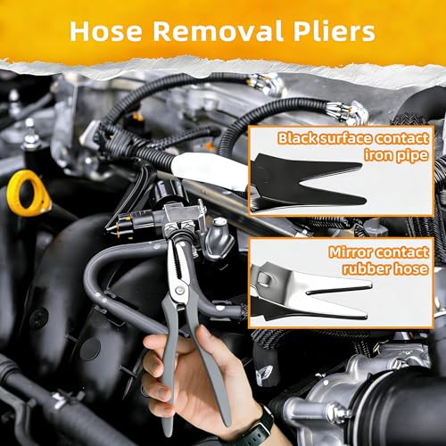 7PCS Automotive Electrical Disconnect Pliers Set with Leather Storage Case