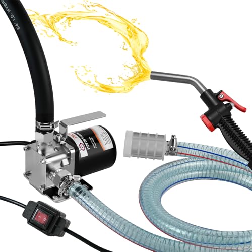 FMCNMech 8 GPM 110V Electric Oil Transfer Pump Kit - color: 8 GPM Oil Pump