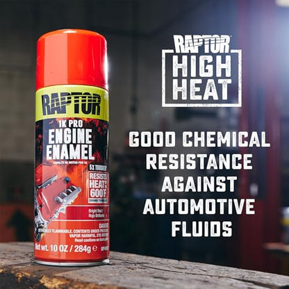 RAPTOR Engine Enamel, Automotive Spray Paint, Gloss Clear - color: Gloss Clear, style: Engine Enamel