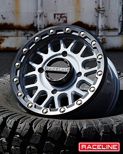 Raceline Wheels A93SG PODIUM UTV/ATV Wheel Stealth Grey 15x6" 4x137", 40 mm offset/(5.07"B/S) - color: STEALTH GREY, size: 15x6" inches, 4X137, 40/5.07"