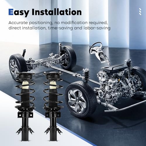 Front Struts Assembly Fit for Ford Fusion 2013-2018 2.0L w/Sway Bars Links