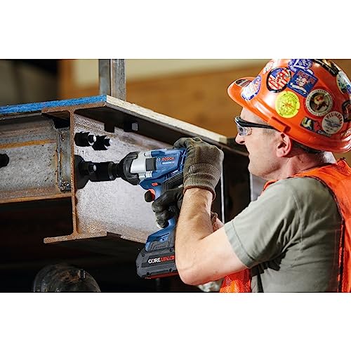 BOSCH GDS18V-740CN PROFACTOR™ 18V Connected-Ready 1/2 In. Impact Wrench with Friction Ring (Bare Tool) - style: Tool Only w/ Bluetooth Connectivity
