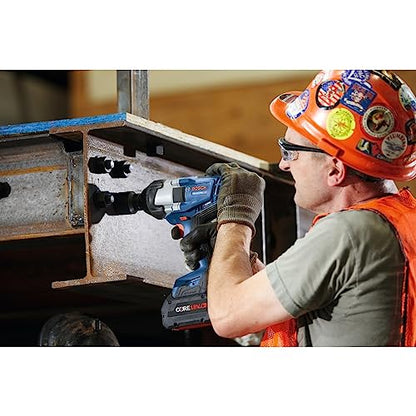 BOSCH GDS18V-740CN PROFACTOR™ 18V Connected-Ready 1/2 In. Impact Wrench with Friction Ring (Bare Tool) - style: Tool Only w/ Bluetooth Connectivity