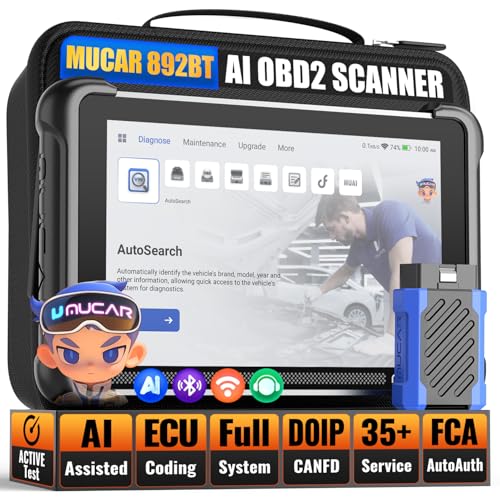 MUCAR 892BT AI Bi-Directional OBD2 Scanner Diagnostic Tool