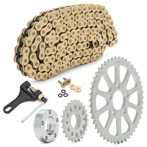 TOFR Belt Drive to Chain Drive Conversion Kit for Harley Softail Dyna 18-up - size: 24T+47T