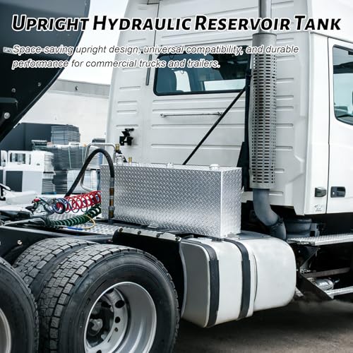 Aluminum Rectangular Liquid Tank, 45 Gallon Capacity, 57 × 9.5 × 20 inches