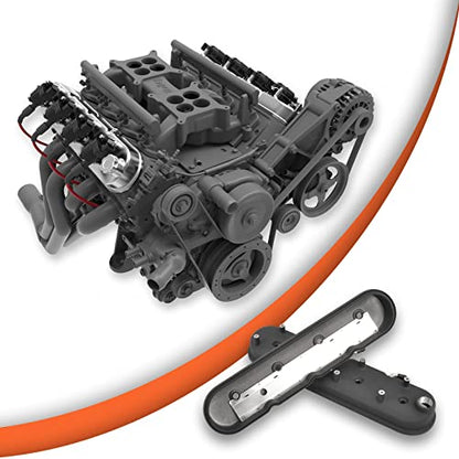 Cast Aluminum Engines Valve Cover with Coil Mounts - color: Black, size: GM LS1-LS6