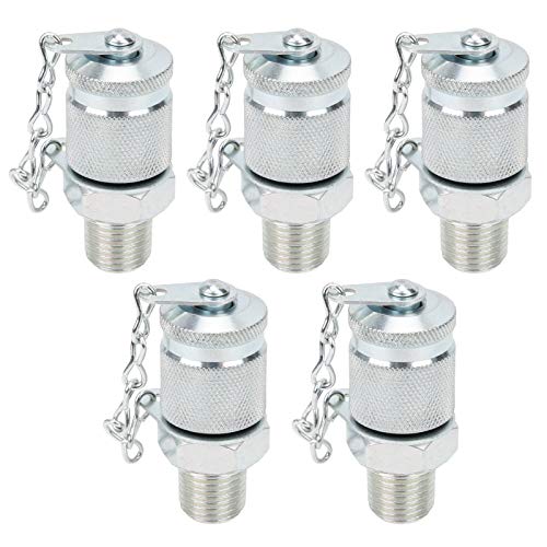 Hydraulic Test Adapter Coupling Connector Thread for Hydraulic Systems High Pressure Hose Fitting Measuring Tool Sealing Point Test(ZG1/4) - size: ZG1/4