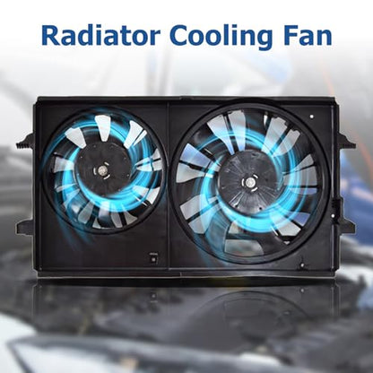 WFLNHB Radiator Cooling Fan Replacement for Pontiac G6 2005-2010 620610