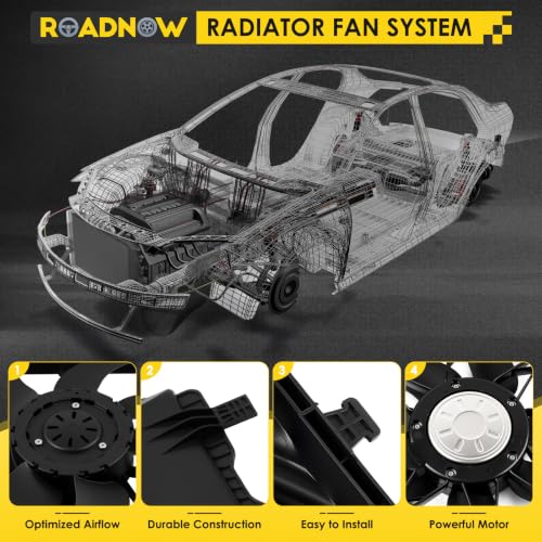 621-373 Radiator Cooling Fan Fit for Mercedes-Benz C230 C250 C300