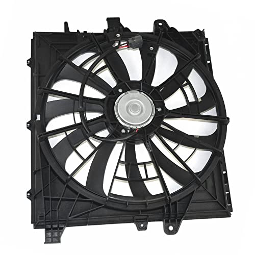 PartsFlow Radiator Cooling Fan Assembly For 2013 2014 2015 Cadillac CTS/ATS 623680 - color: For Cadillac CTS/ATS