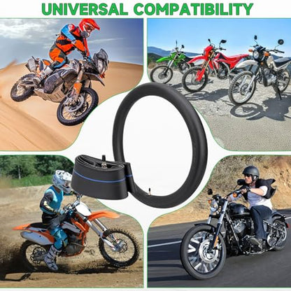 2.75/3.00-21 Motorcycle Inner Tire 80/100-21,90/90-21,90/100-21 Inner Tube TR4 Staight Valve Stem for Dirt Bike Tire Tube,Pit Bike Inner Tire - size: 2.75/3.00-21" 1pc