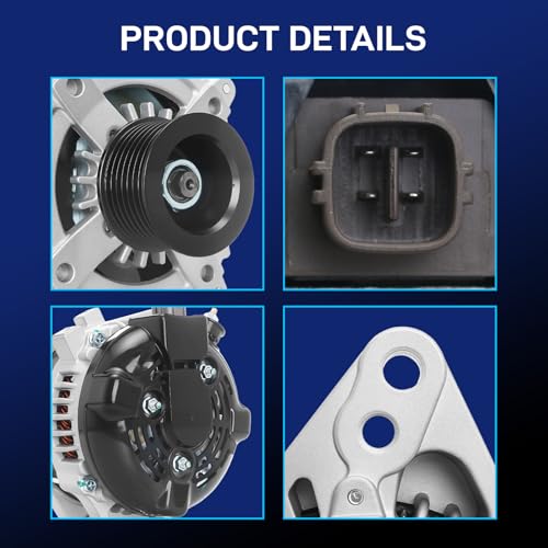 BDELI 11139N New Alternator Fit for Toyota 2010-2015 Tacoma - size: 11139N