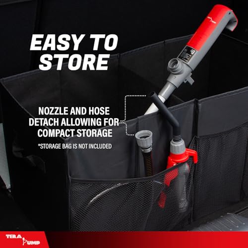 TERA PUMP Fuel Transfer Pump w/Quick Flow Control Nozzle - style: 3.25 ft Stick Pump (D)