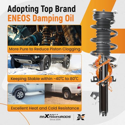 maXpeedingrods Front Struts for Nissan Rogue AWD 2014-2017 Rogue Sport